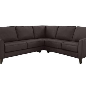 Brondby Large NC Leather Corner Sofa | Bed Sava