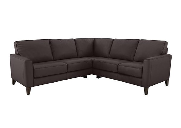 Brondby Large NC Leather Corner Sofa | Bed Sava