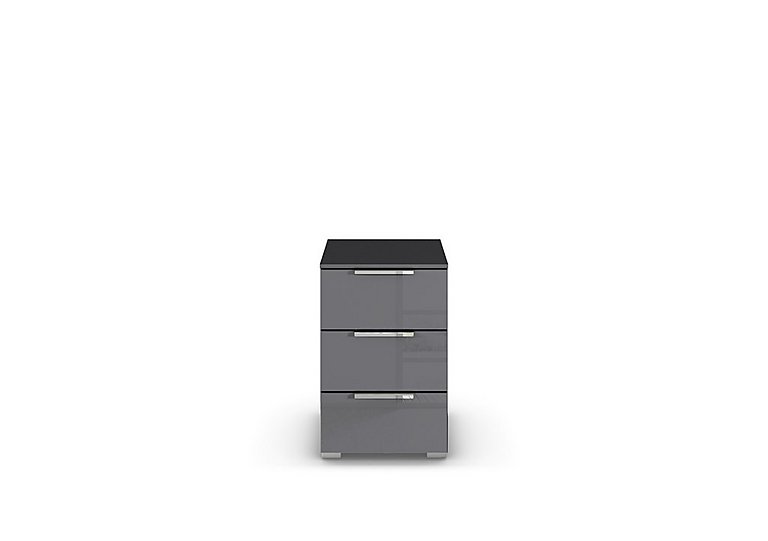 Rauch - Cairns 3 Drawer Bedside Cabinet - Graphite