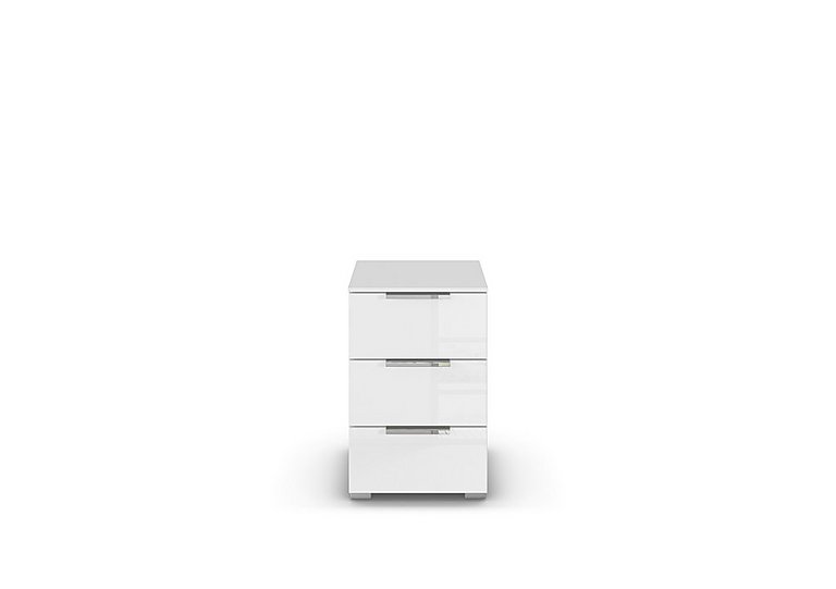 Rauch - Cairns 3 Drawer Bedside Cabinet - White