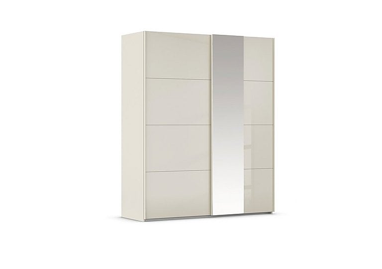 Rauch  Cairns 181cm 2 Door Sliding Wardrobe  Champagne | Bed Sava