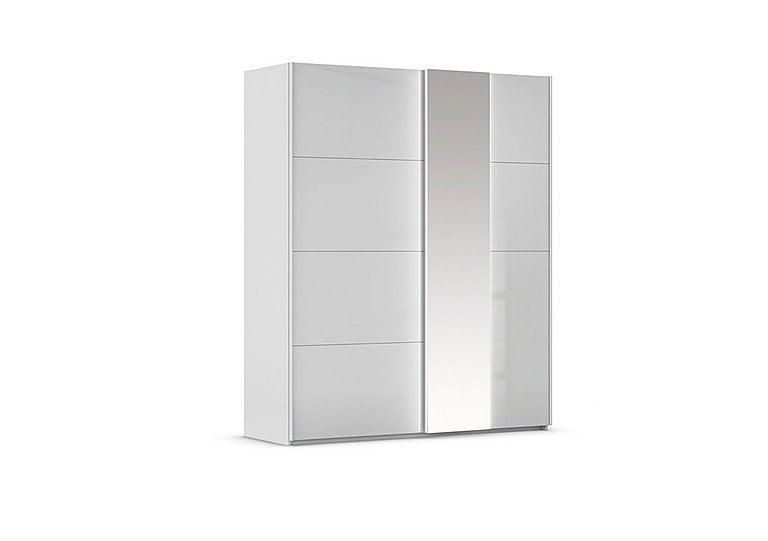 Rauch  Cairns 181cm 2 Door Sliding Wardrobe with External Lights | Bed Sava