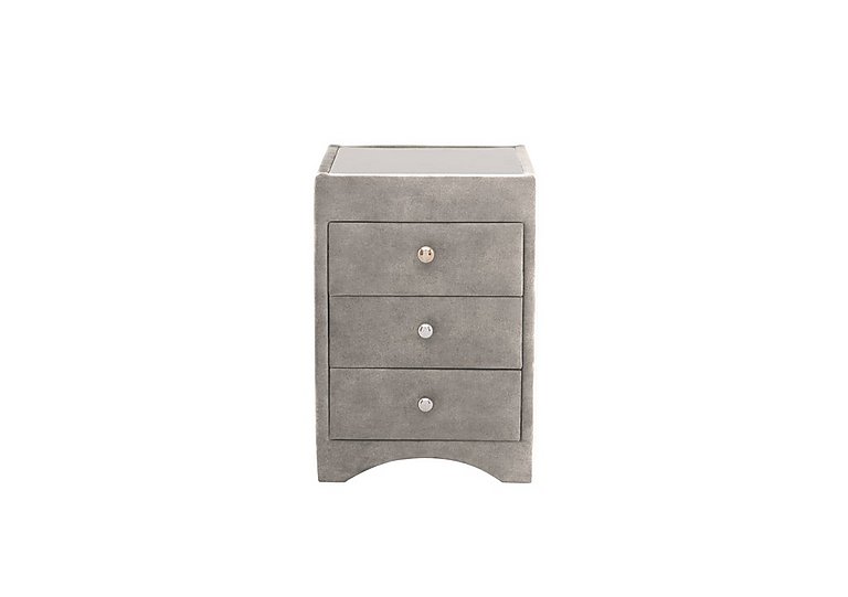 Ideal Calypso Bedside Cabinet - Dapple Silver