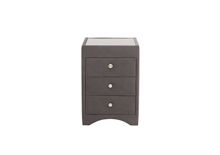 Ideal Calypso Bedside Cabinet - Velvet Smoke