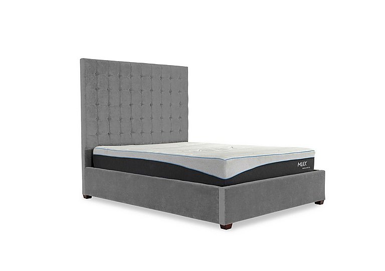 Carrie 160cm Headboard Manual Ottoman Bed Frame - Double - Savannah Armour
