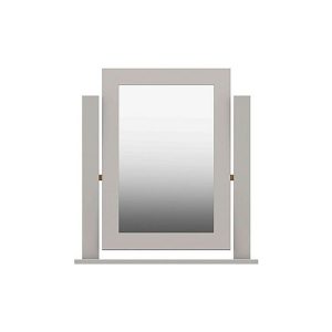 London Bedrooms  Castle Dressing Table Mirror  Grey | Bed Sava
