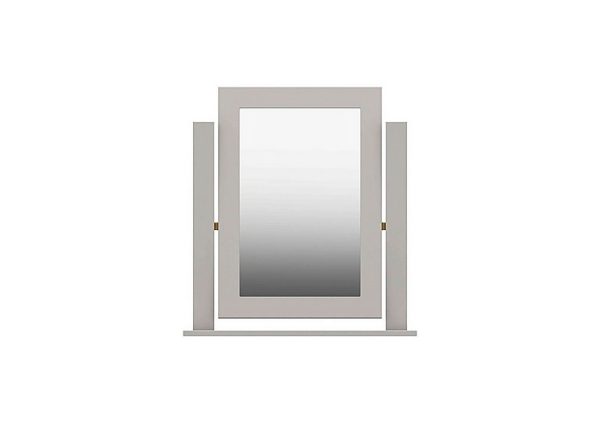 London Bedrooms  Castle Dressing Table Mirror  Grey | Bed Sava
