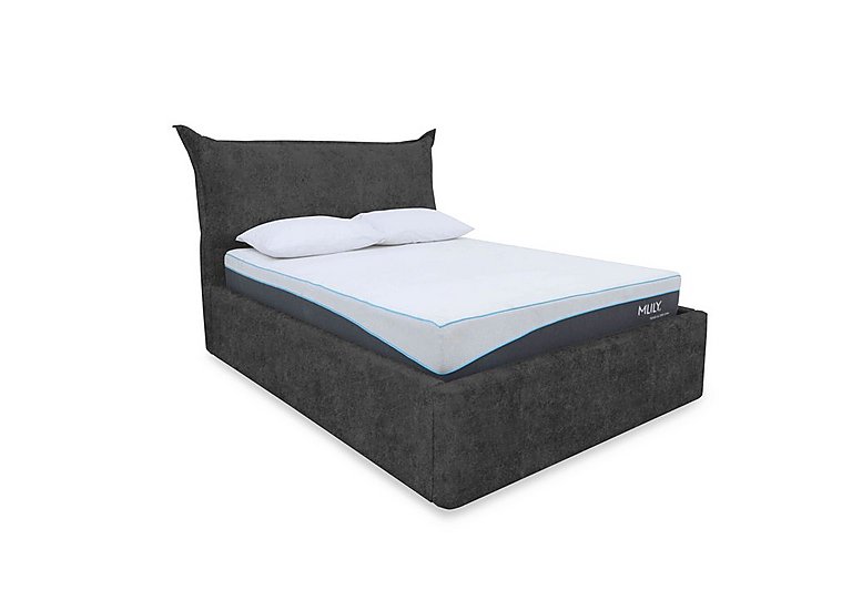 Celestial Manual Ottoman Bed Frame - Double - Sanderson Coal