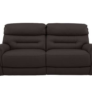 Chicago 3 Seater NC Leather Power Recliner Sofa | Bed Sava