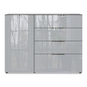 Clio Small Sideboard  Silver Grey | Bed Sava