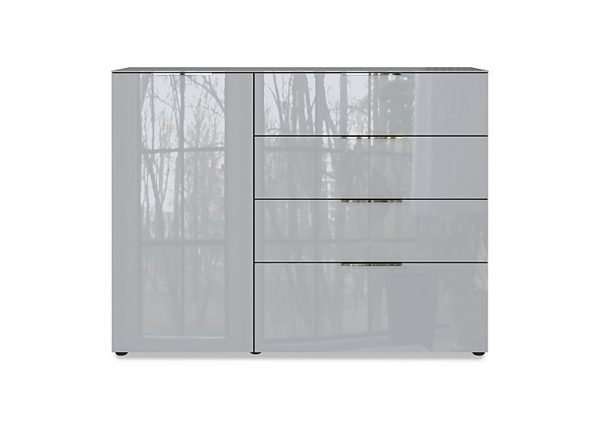 Clio Small Sideboard  Silver Grey | Bed Sava