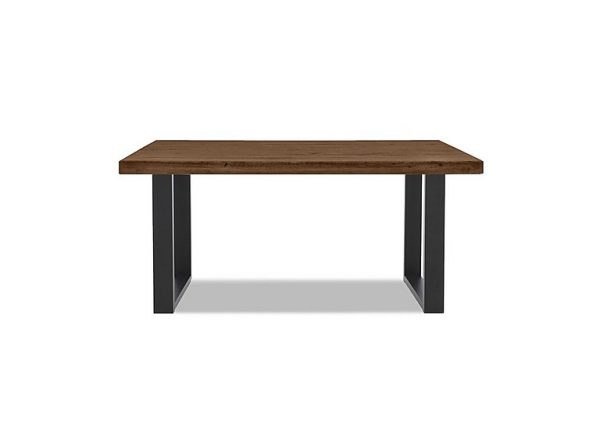 Bodahl  Compact Terra Straight Edge Dining Table with U Shaped Legs  160 cm  Desert | Bed Sava