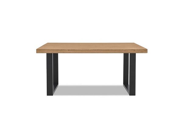 Bodahl  Compact Terra Straight Edge Dining Table with U Shaped Legs  140 cm  Bianca | Bed Sava