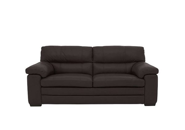 Cozee NC Leather 25 Seater Sofa | Bed Sava