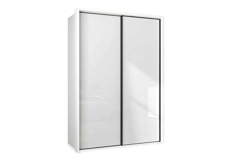 Wiemann - Dallas 160cm 2 Door Sliding Glass Wardrobe