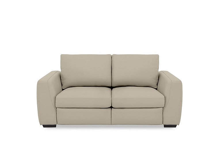 Dinky Leather 2 Seater Power Recliner Sofa