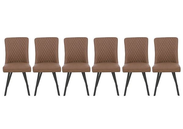 Earth Set of 6 Dining Chairs | Bed Sava