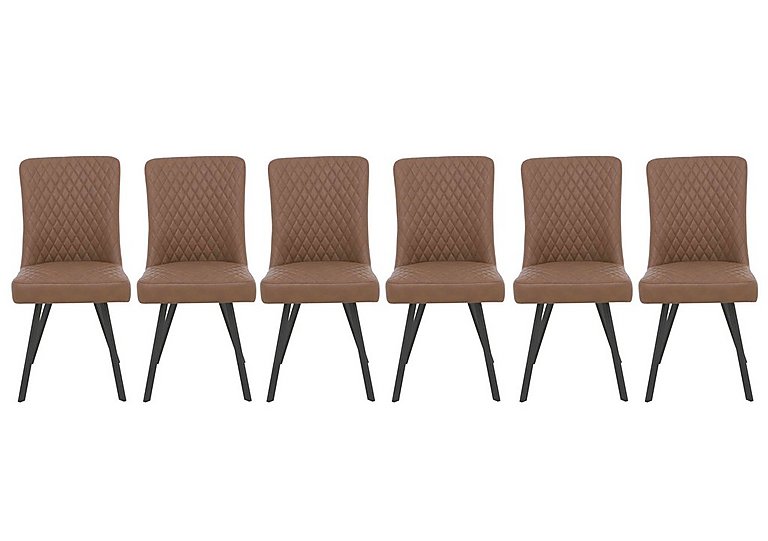 Earth Set of 6 Dining Chairs