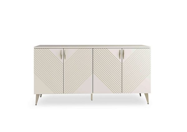 Eden SMART 4 Door Sideboard  White | Bed Sava