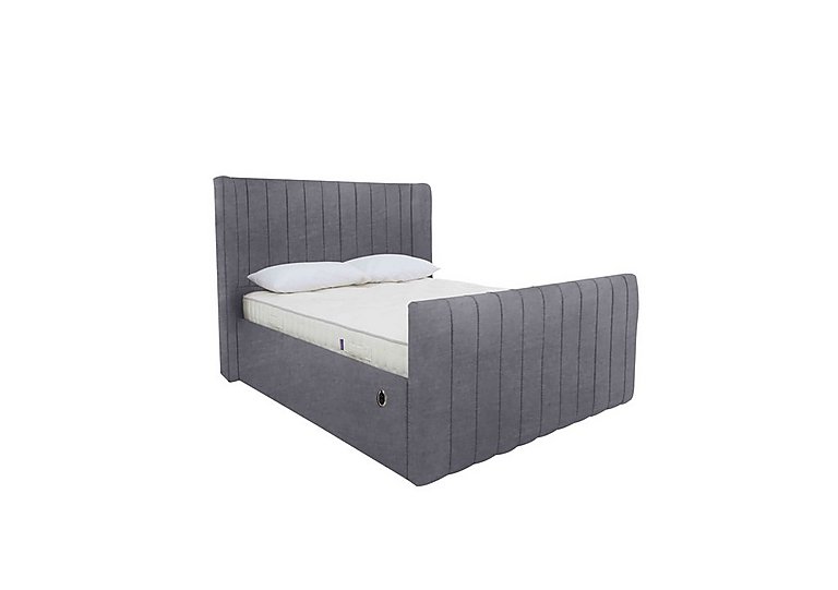 Eira High Foot End Electric Ottoman Bed Frame - Double - Savannah Armour