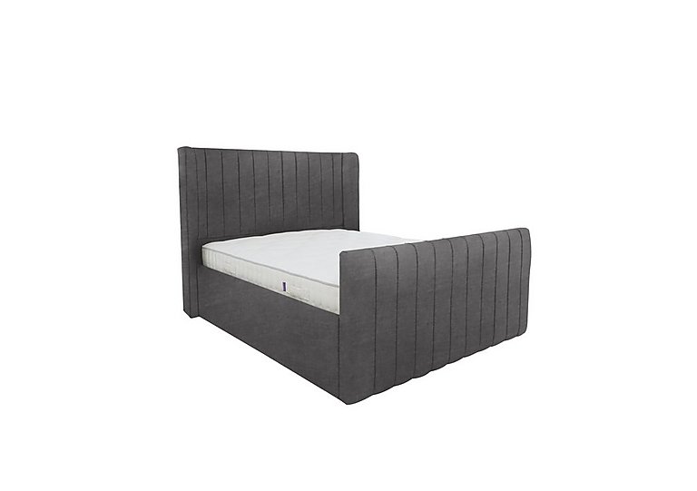 Eira High Foot End Bed Frame - Double - Sanderson Coal