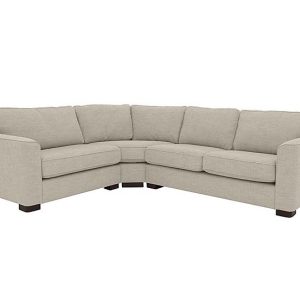 Elora Fabric Left Hand Facing Corner Sofa | Bed Sava