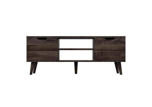 London Bedrooms  Finchley Media Unit  Dark Oak | Bed Sava