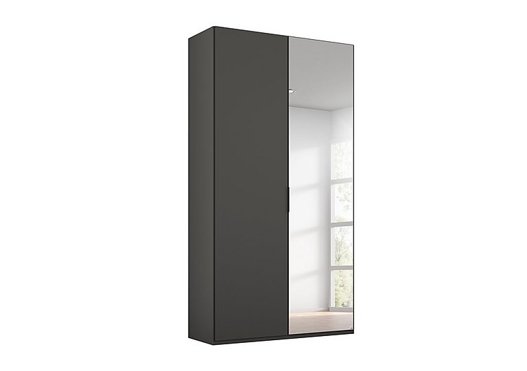 Rauch - Formes Decor 2 Door Hinged Wardrobe with 1 Mirror