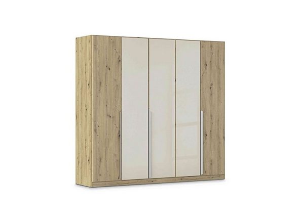 Rauch  Freja 226cm 5 Door Hinged Decor Wardrobe With Glass Doors | Bed Sava
