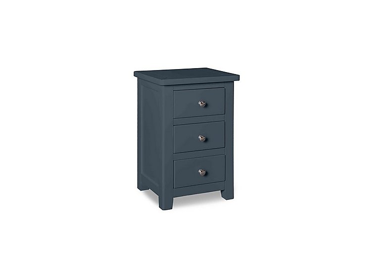 Grace 3 Drawer Bedside Cabinet - Blue