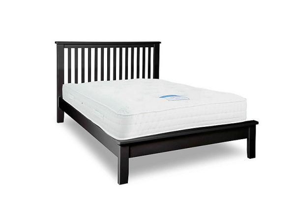 Grace Bed Frame  Double  Charcoal | Bed Sava
