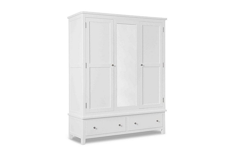 Grace Triple Wardrobe - White