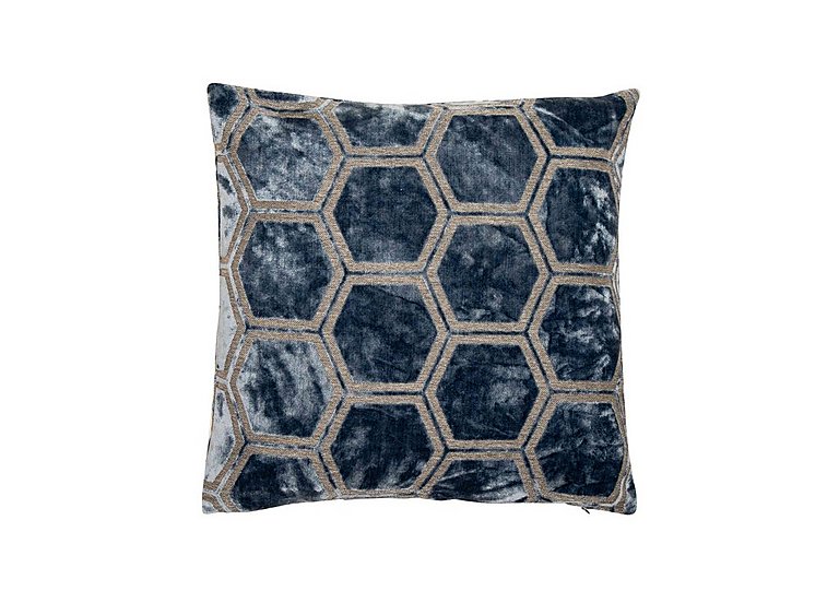 Ivor Large Cushion - Blue