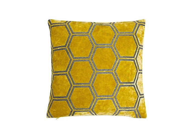 Ivor Large Cushion - Mustard