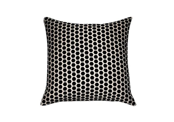 Jorvik Cushion  Black | Bed Sava
