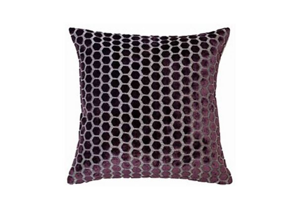 Jorvik Large Cushion  Aubergine | Bed Sava