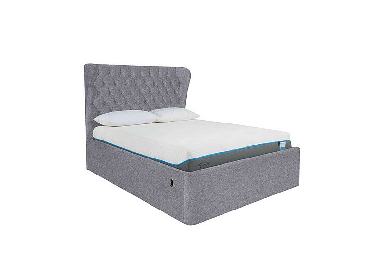 Kendall Electric Ottoman Bed Frame - Double - Gatsby Mountain Haze