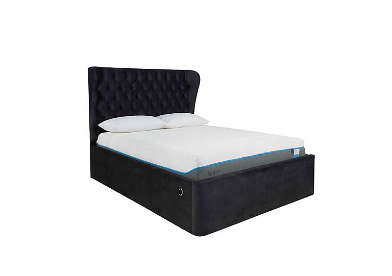 Kendall Electric Ottoman Bed Frame - Double - Sanderson Coal