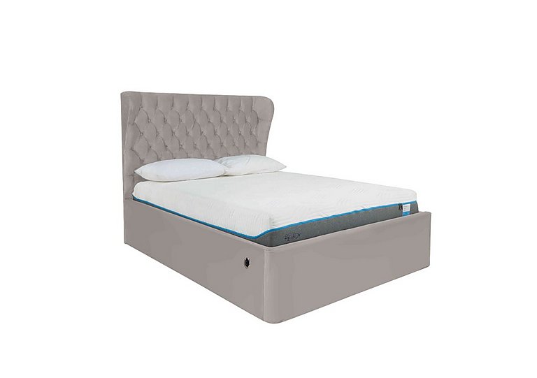 Kendall Electric Ottoman Bed Frame - Double - Velvet Slate