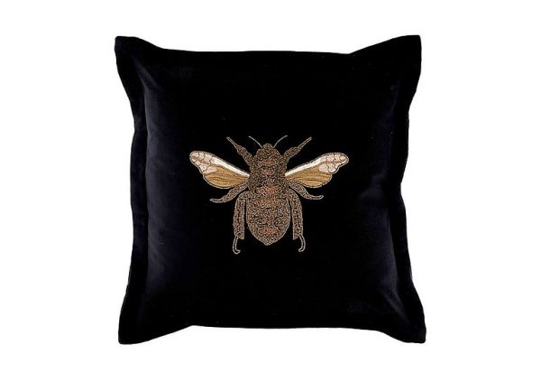 Lara Cushion  Black | Bed Sava