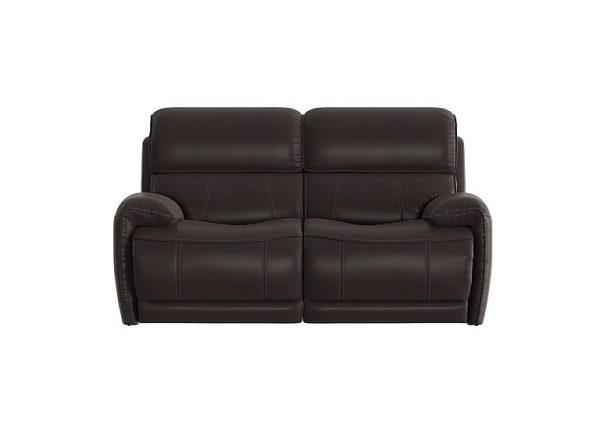 Link 2 Seater NC Leather Power Recliner Sofa with Power Headrests | Bed Sava