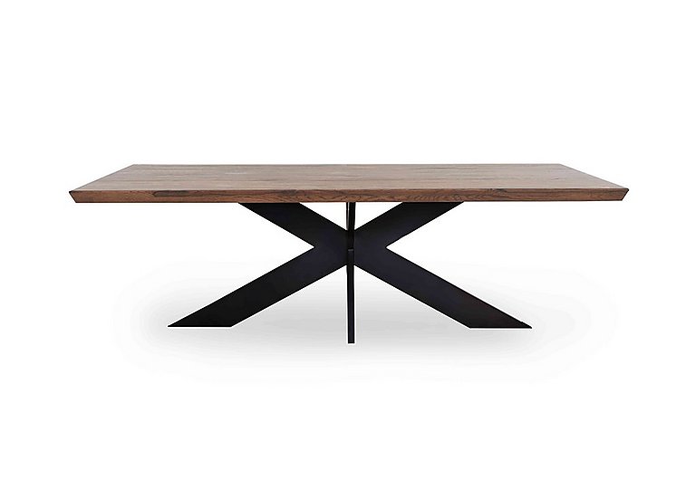 Bodahl - Loki Swiss Edge Dining Table With Metal Star Base - 260-cm - Desert
