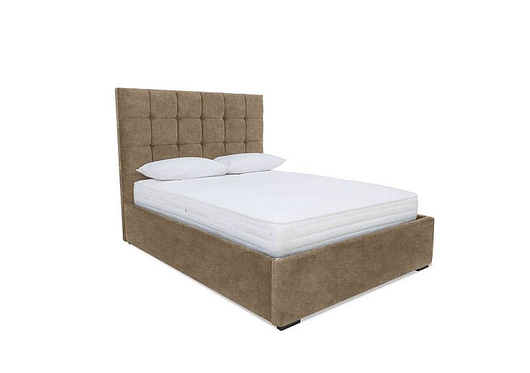 Sleep Story - Milne Ottoman Bed Frame - Super King - Lace Caramel