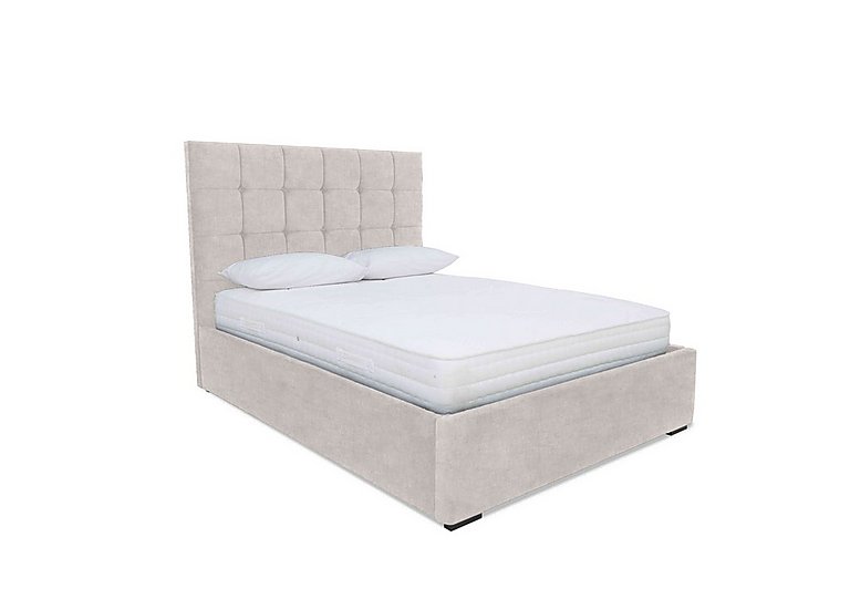 Sleep Story - Milne Ottoman Bed Frame - Super King - Lace Ivory