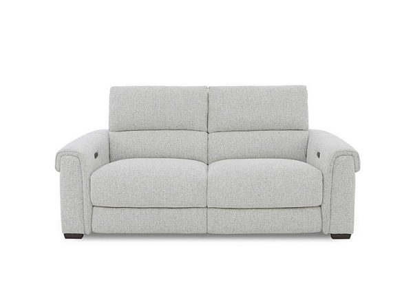 Nixon Fabric 3 Seater Power Recliner Sofa | Bed Sava