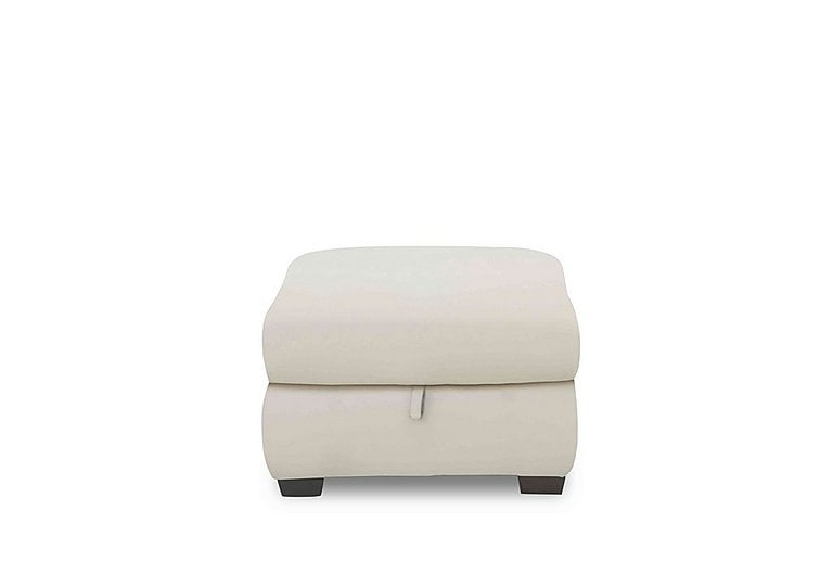 Nixon HW Leather Storage Footstool