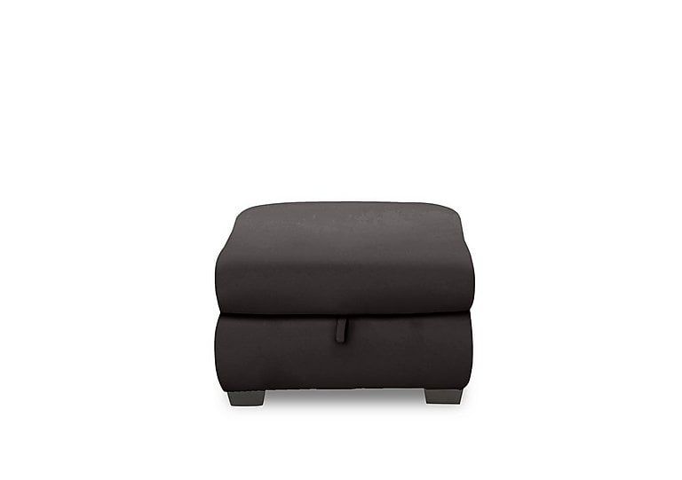 Nixon NC Leather Storage Footstool