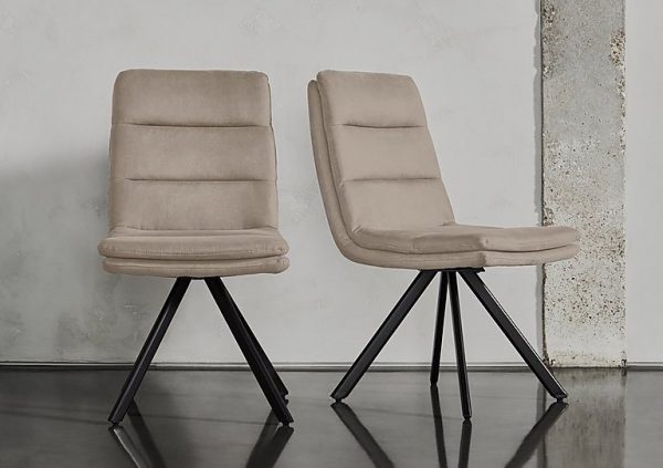 Bodahl  Njord Pair of Dining Chairs  Sand | Bed Sava
