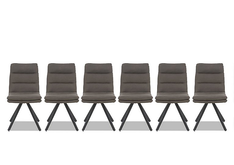 Bodahl - Njord Set of 6 Dining Chairs - Anthracite