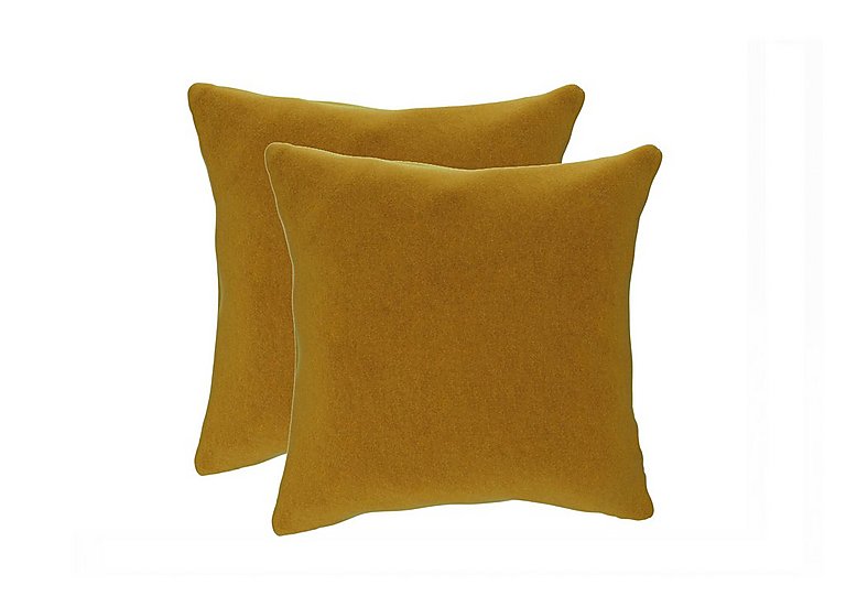 The Lounge Co. - Pair of Large Scatter Cushions - Golden Spice